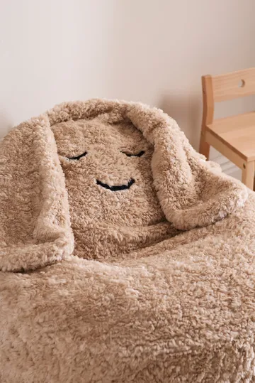 Snuggle sittsäck - Beige, Ø80x50 cm - Kid's Concept