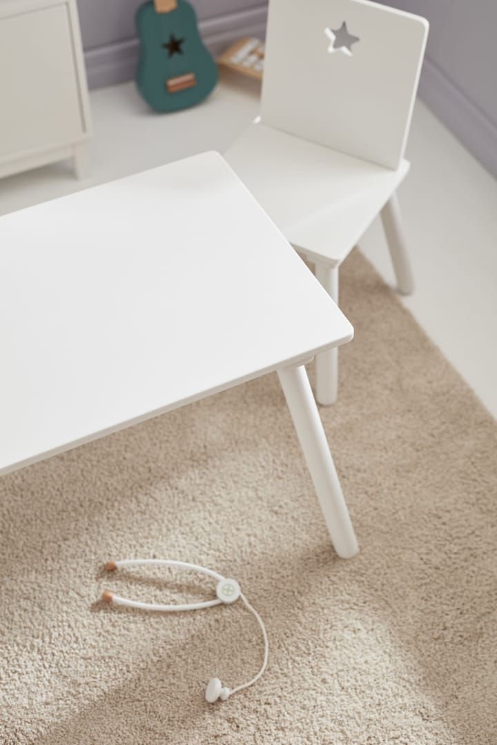 Star bord 58x40 cm, Vit Kid's Concept