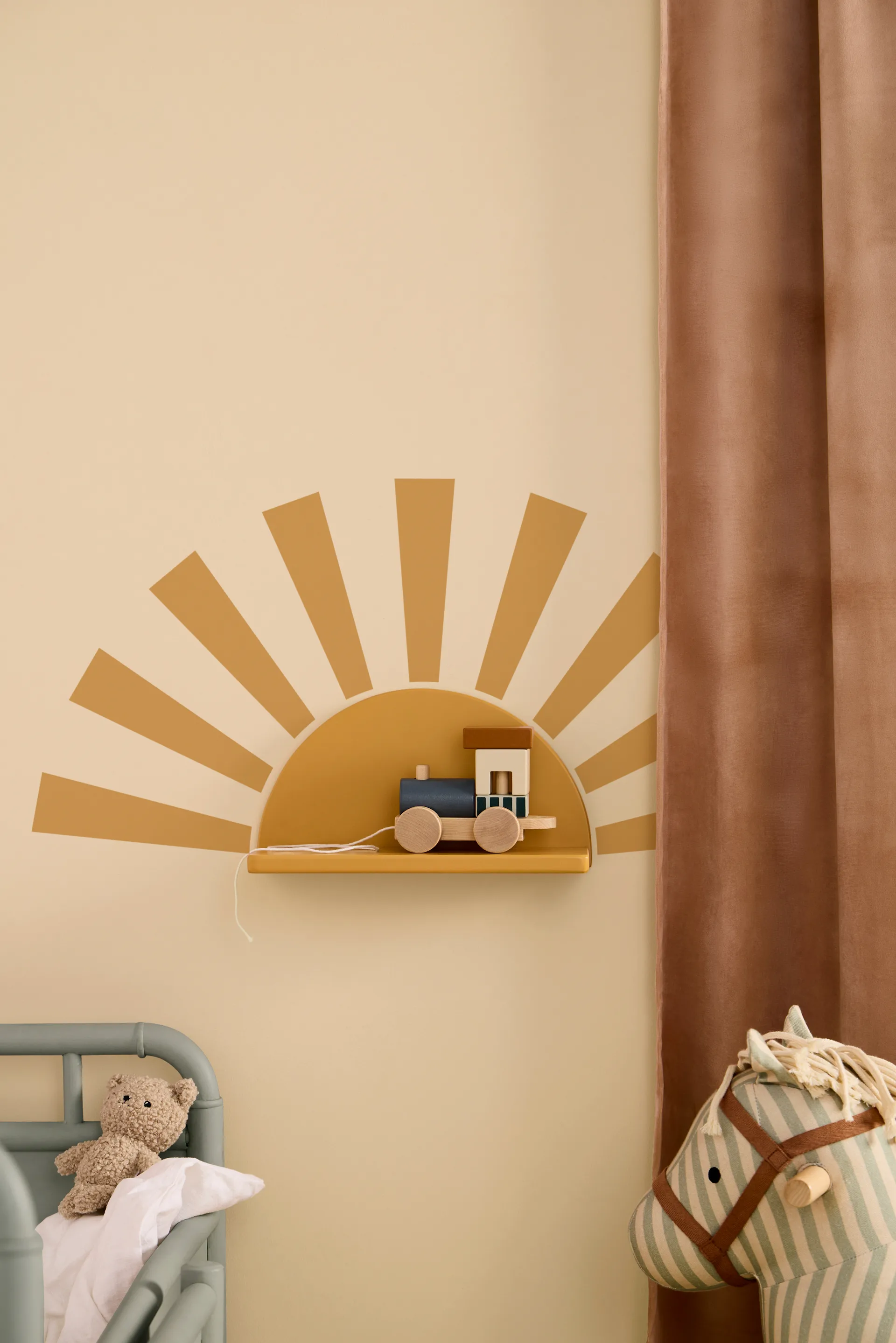 Star hylla cirkel inkl stickers, Senap Kid's Concept