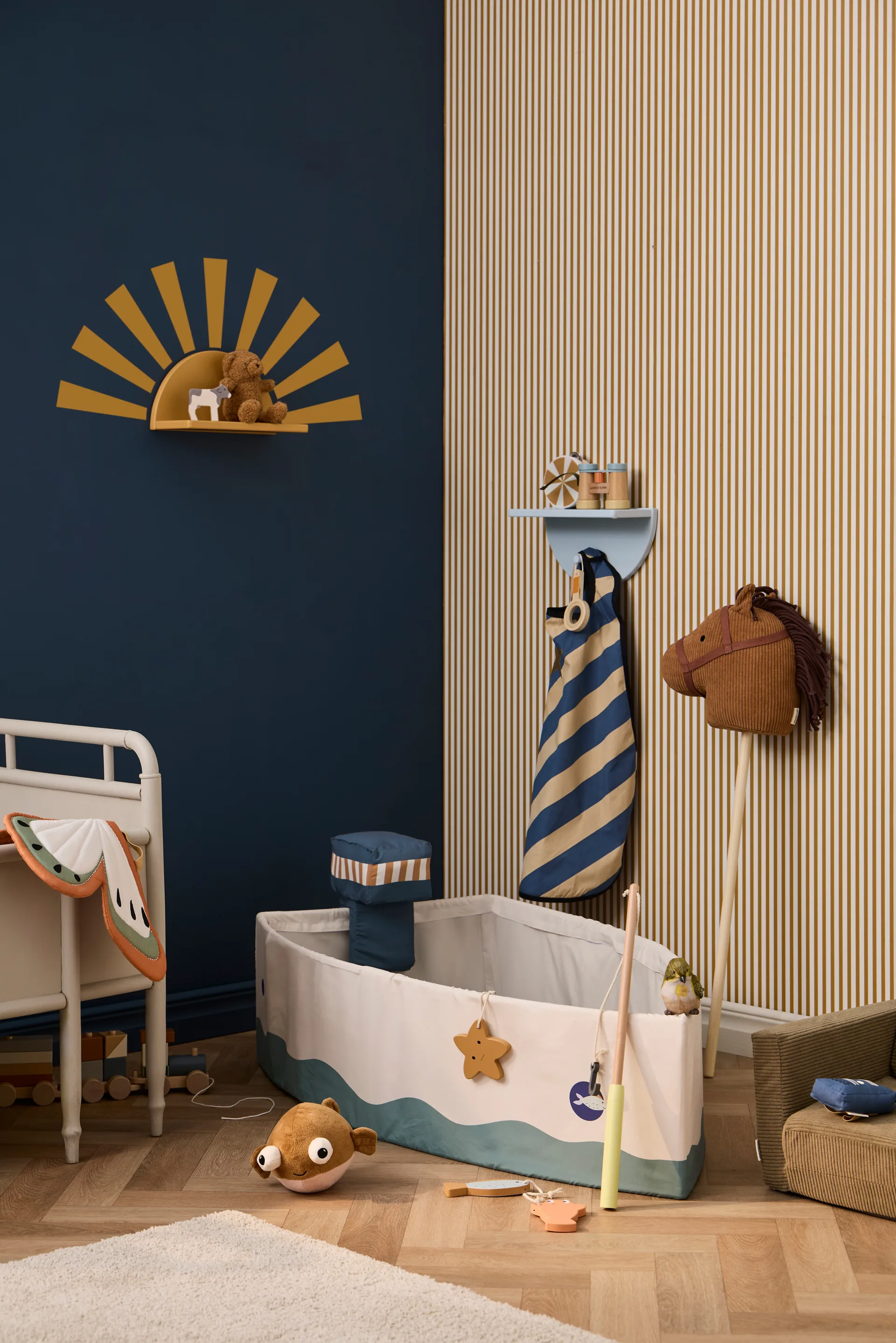 Star hylla cirkel inkl stickers, Senap Kid's Concept