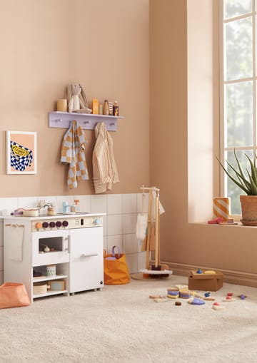 Star hylla med krokar - Lila - Kid's Concept