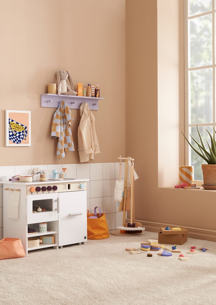 Star hylla med krokar, Lila Kid's Concept