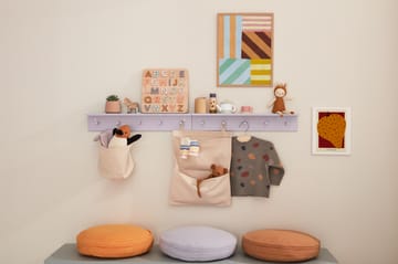 Star hylla med krokar - Lila - Kid's Concept
