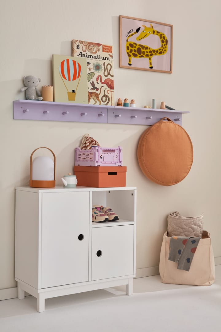 Star hylla med krokar, Lila Kid's Concept