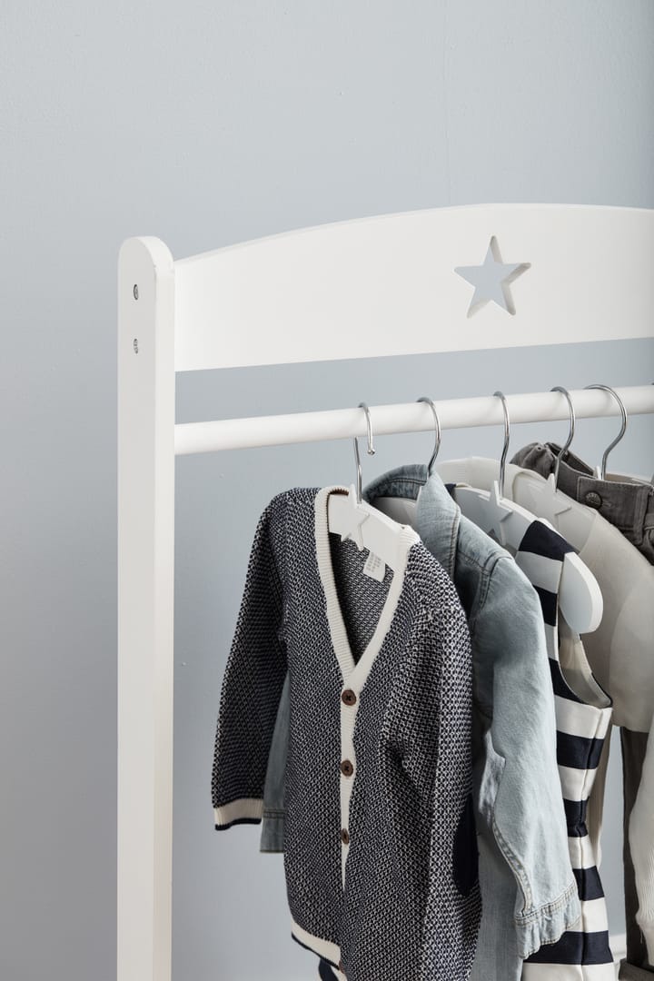 Star klädstång, Vit Kid's Concept