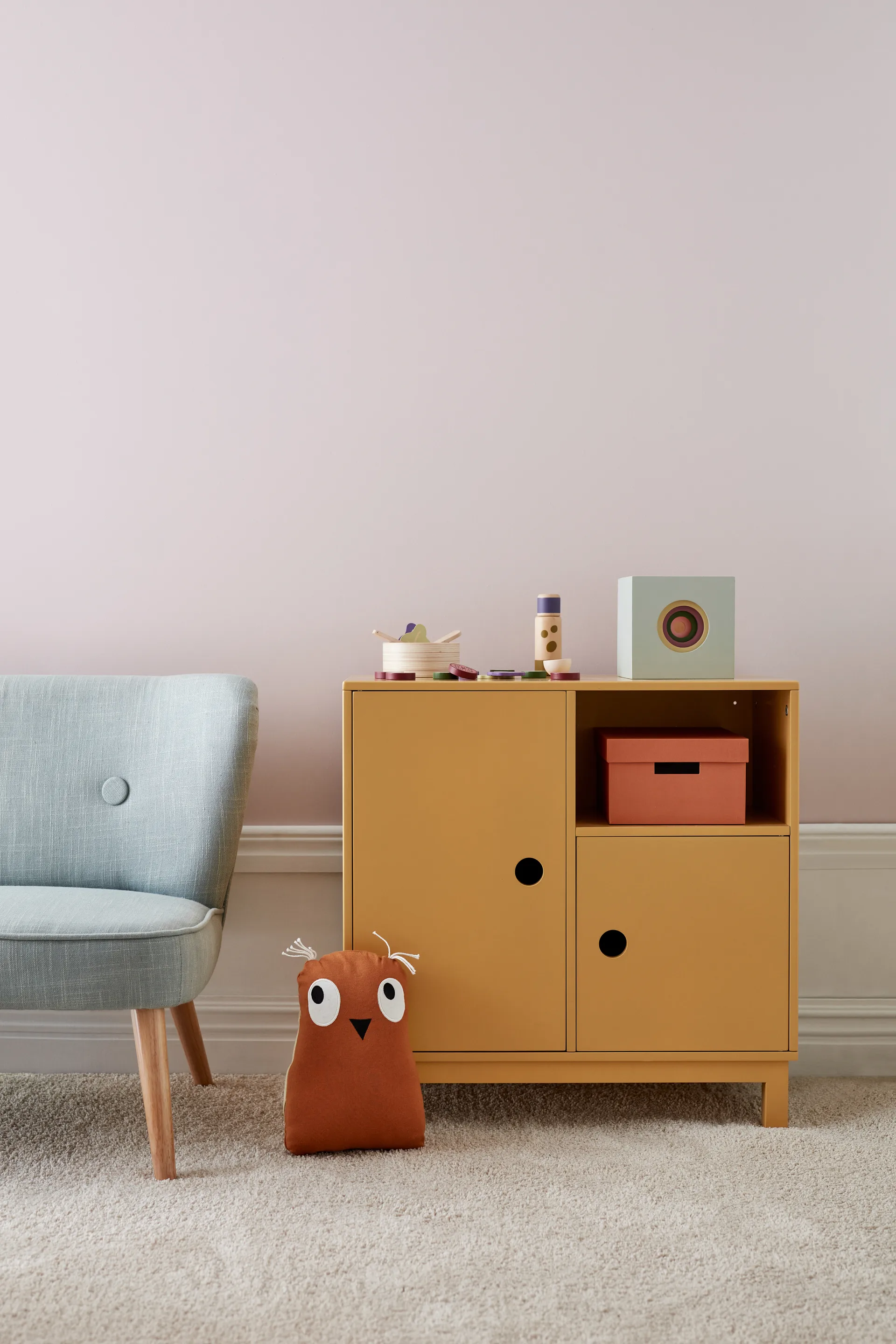 Star skåp, Gul Kid's Concept