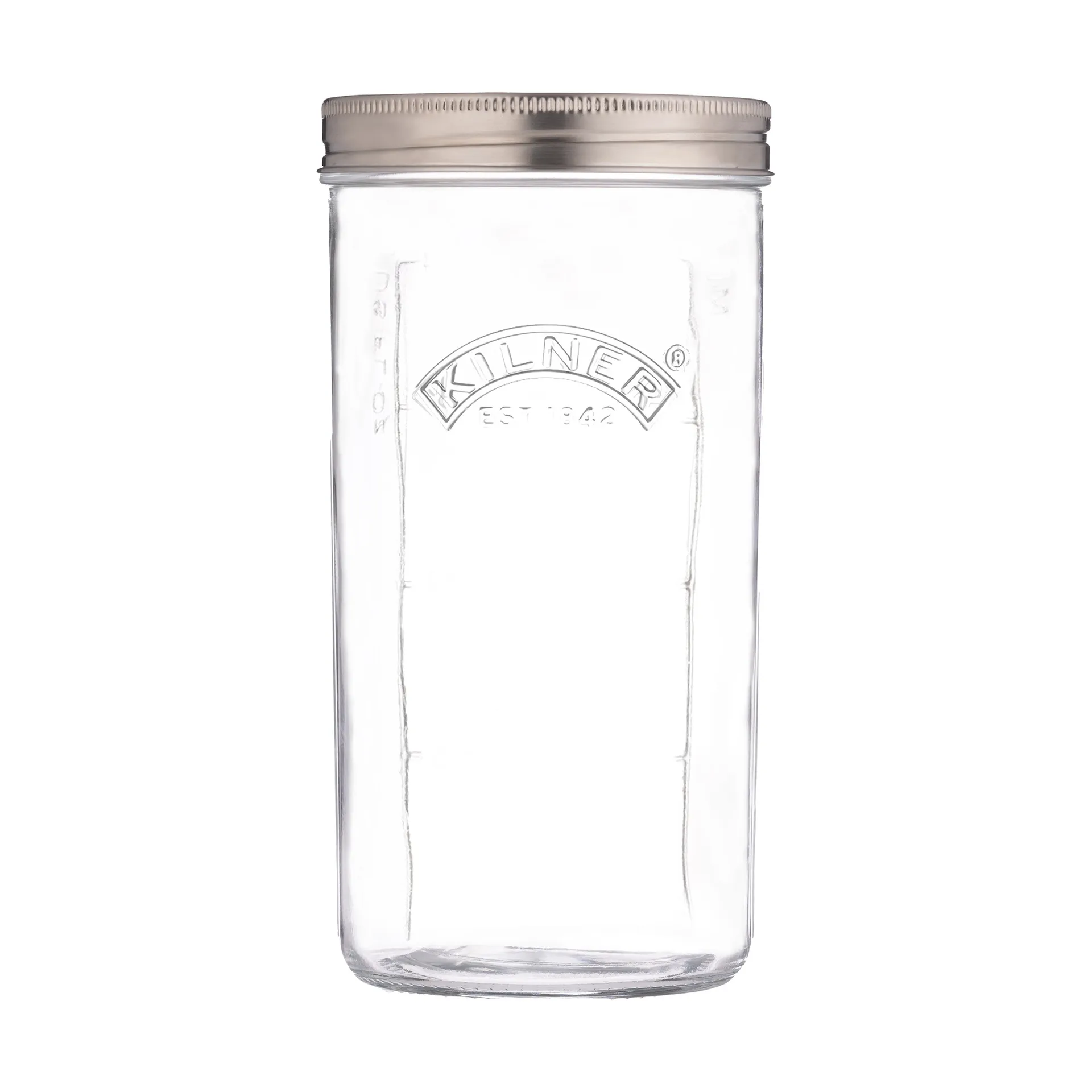 Kilner fermenteringsset, Klar-rostfritt stål, 1 L Kilner