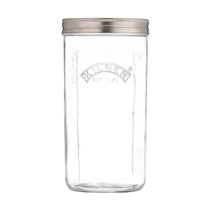 Kilner fermenteringsset - Klar-rostfritt stål, 1 L - Kilner