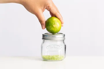 Kilner förvaringsburk med rivlock - Silver-klar, 250 ml - Kilner