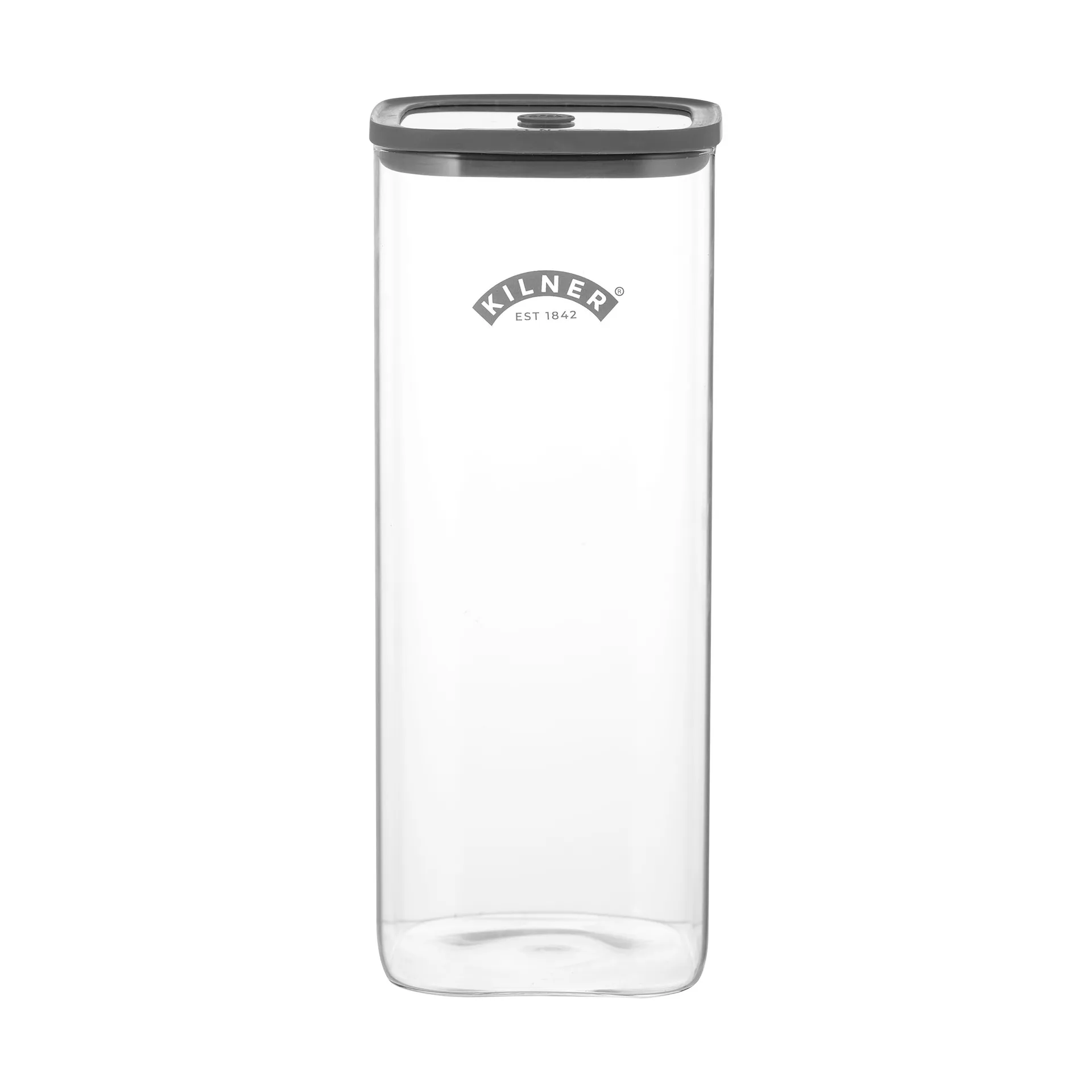Kilner FRESH förvaringsburk, Klar-grå, 3,5 L Kilner