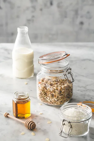 Kilner konservburk fyrkantig med bygel - Klar, 1 L - Kilner