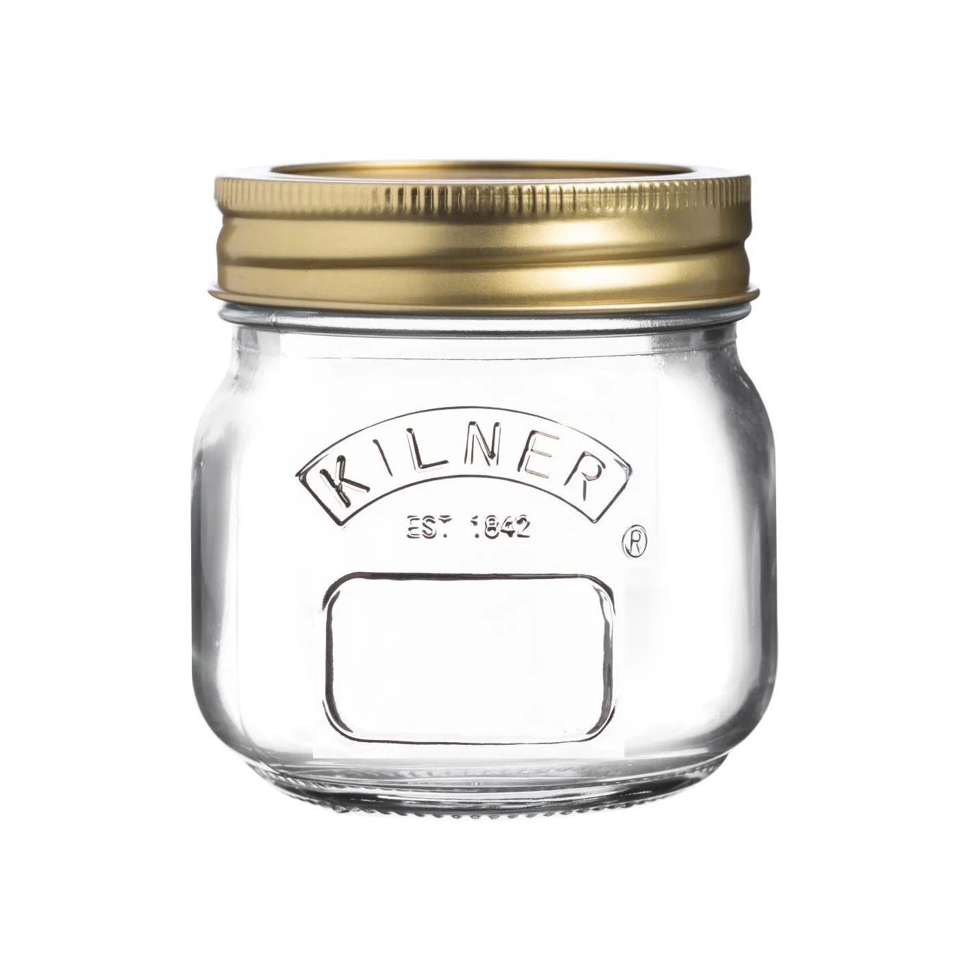 Kilner konservburk rund, Klar-guld, 250 ml Kilner
