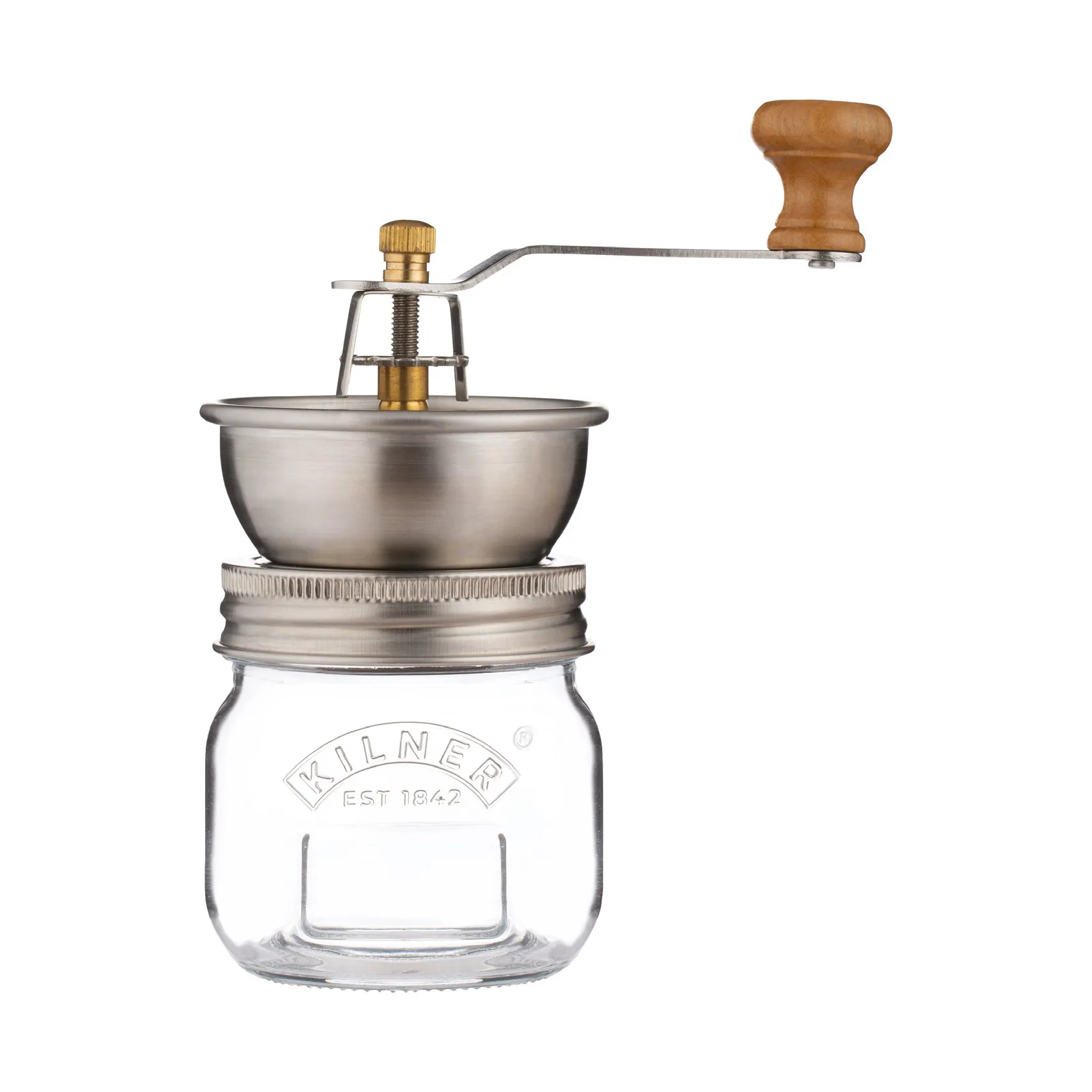 Kilner kryddkvarn, Klar-rostfritt stål, 250 ml Kilner