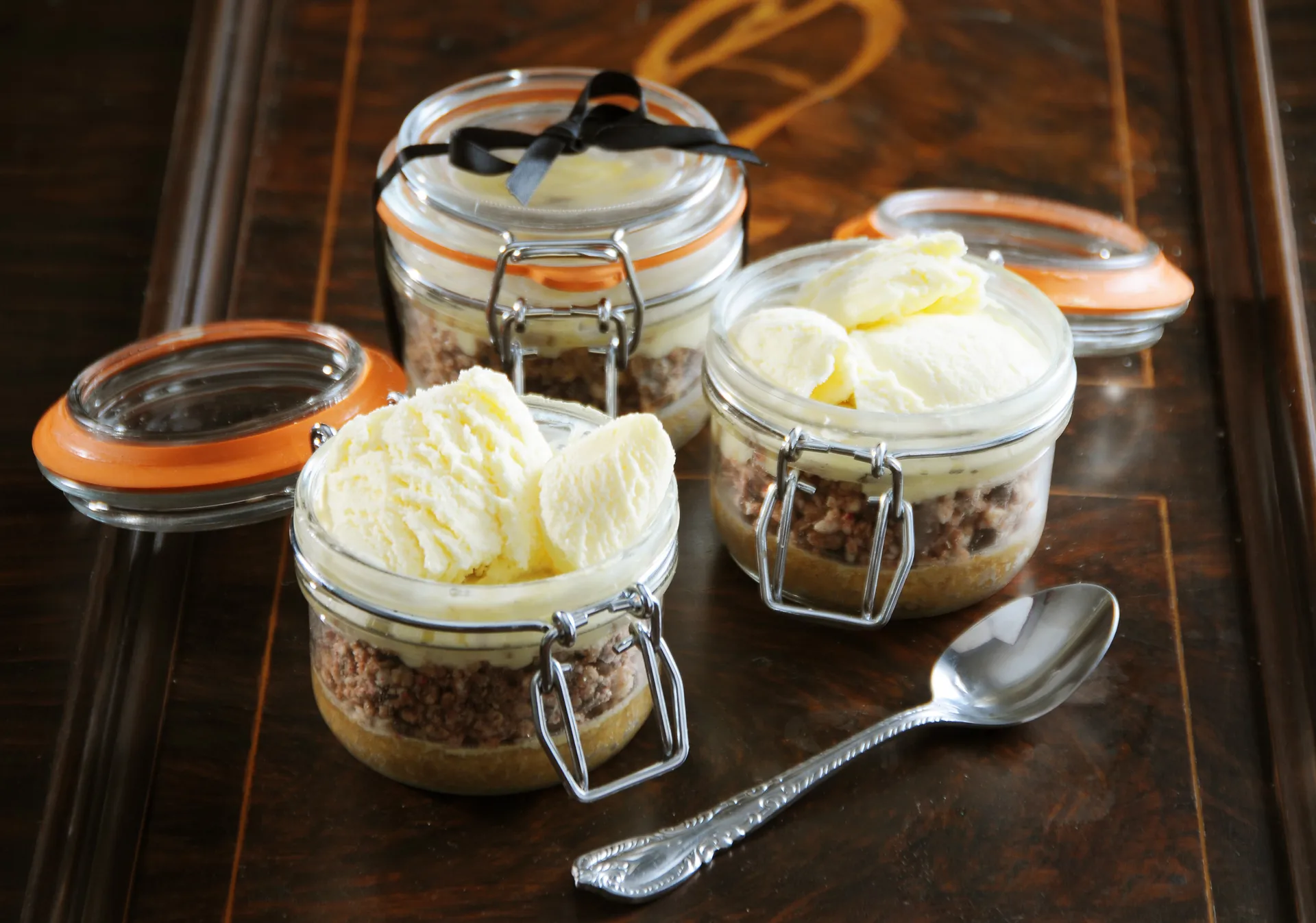 Kilner rund burk med bygel, Klar, 125 ml Kilner