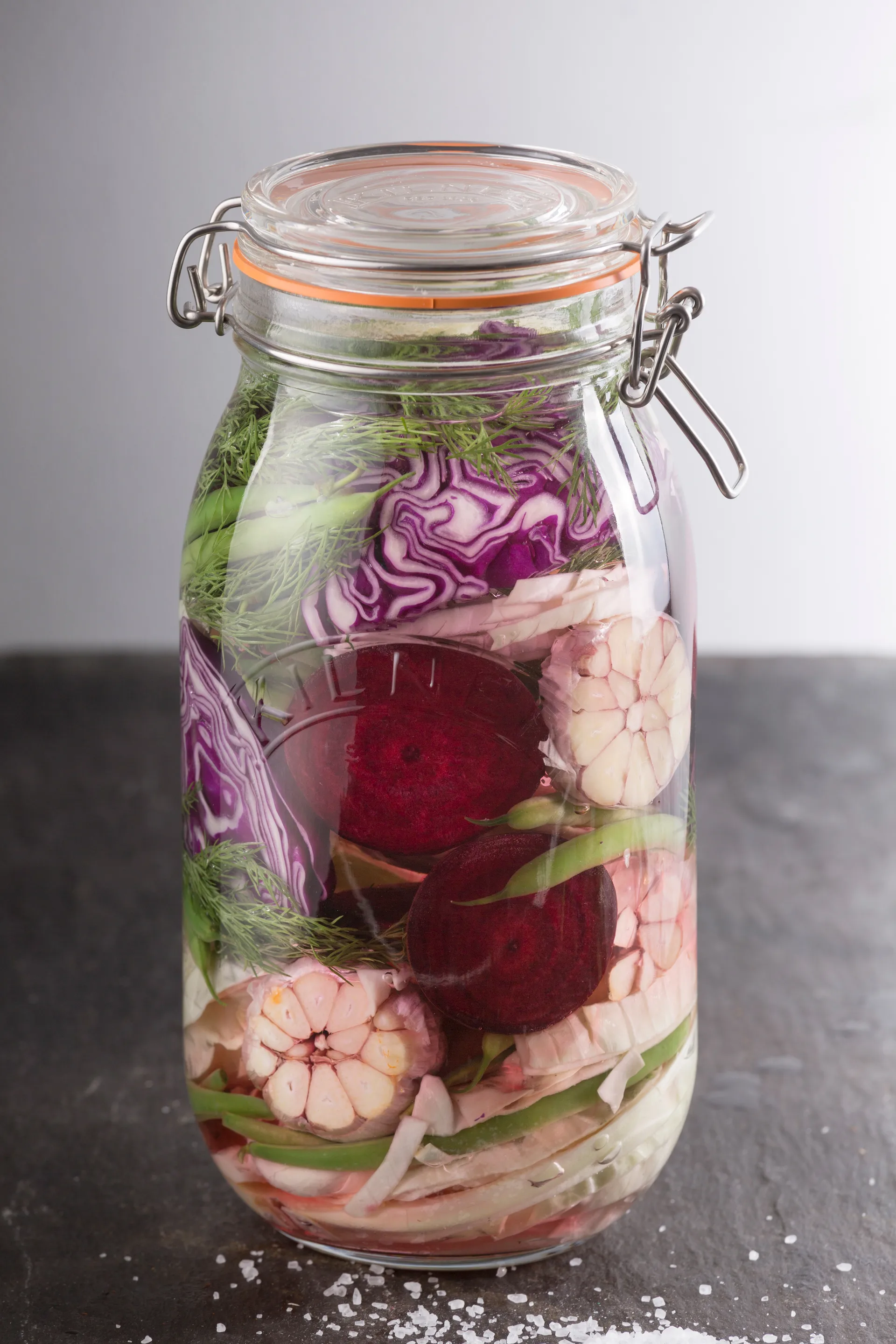 Kilner rund burk med bygel, Klar, 1,5 L Kilner