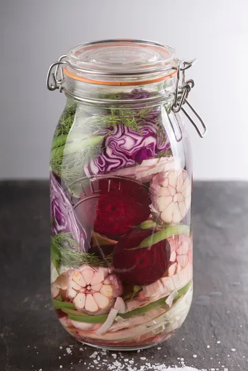 Kilner rund burk med bygel - Klar, 1,5 L - Kilner