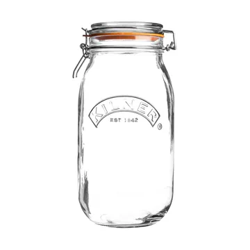 Kilner rund burk med bygel - Klar, 3 L - Kilner