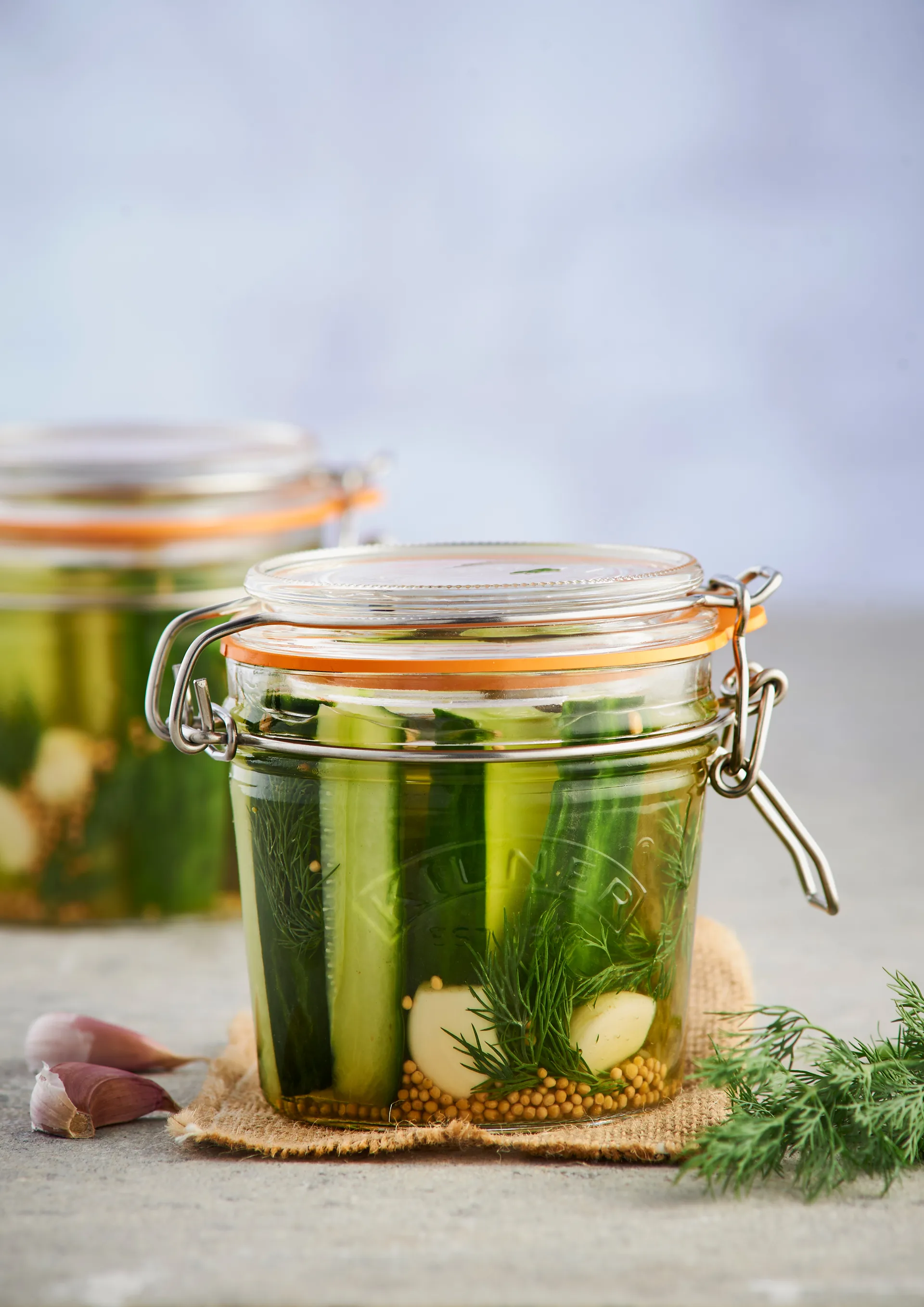 Kilner rund burk med bygel, Klar, 350 ml Kilner
