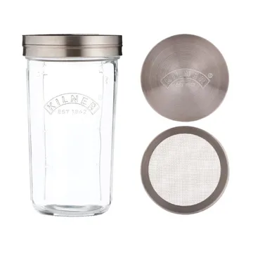 Kilner siktburk set - Klar-rostfritt stål, 0,5 L - Kilner