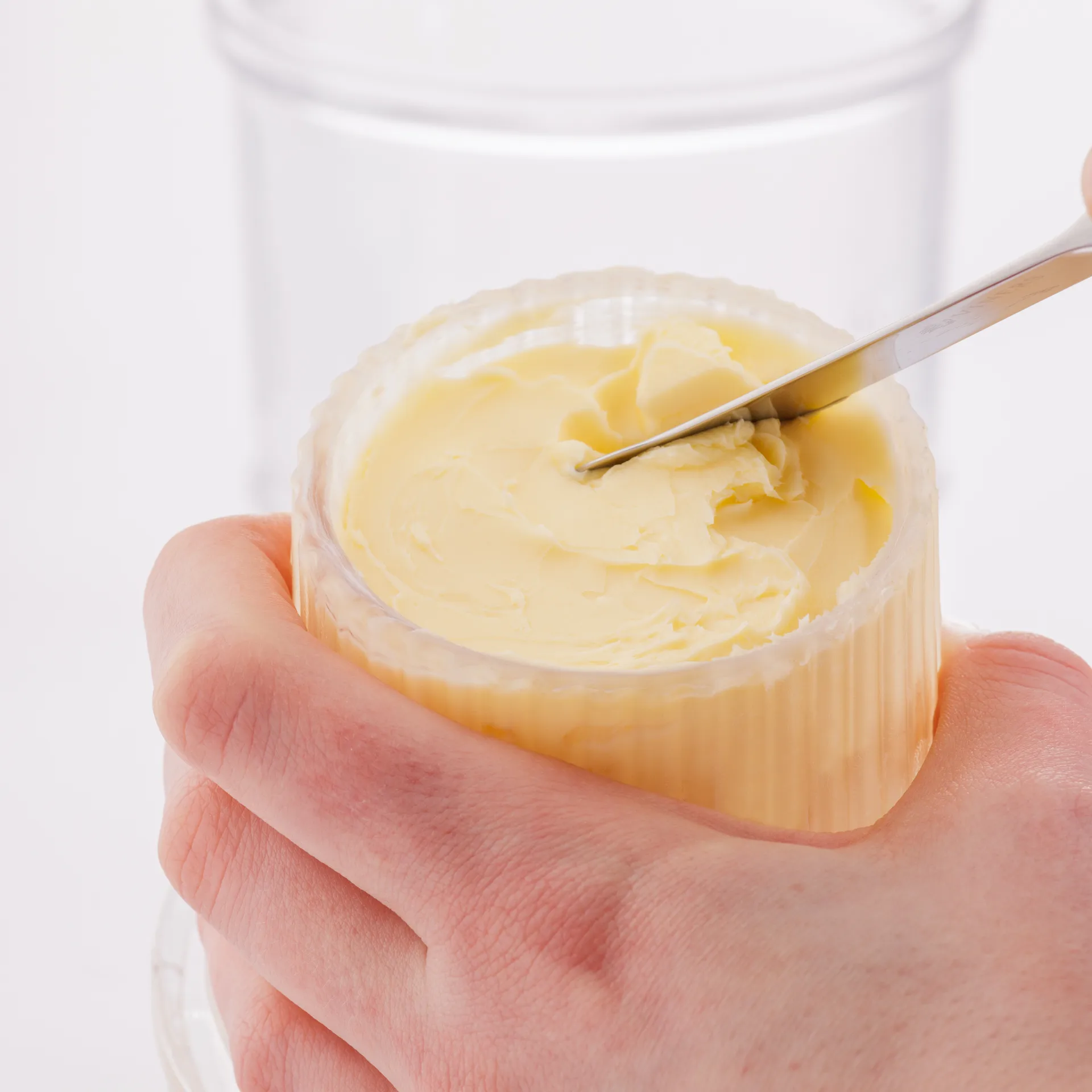 Kilner smörklocka, Klar Kilner