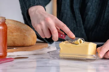 Kilner smörkniv set - Röd-rostfritt stål - Kilner