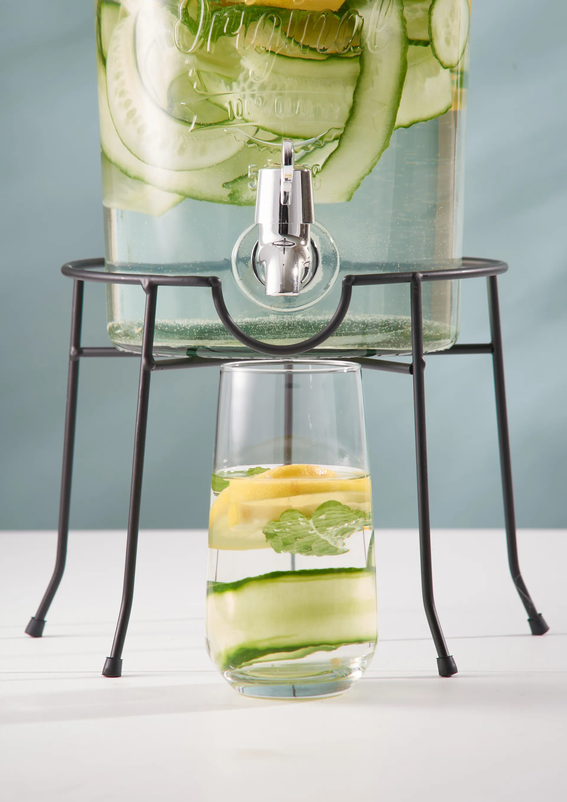 Kilner ställning för dryckesdispenser, Svart Kilner