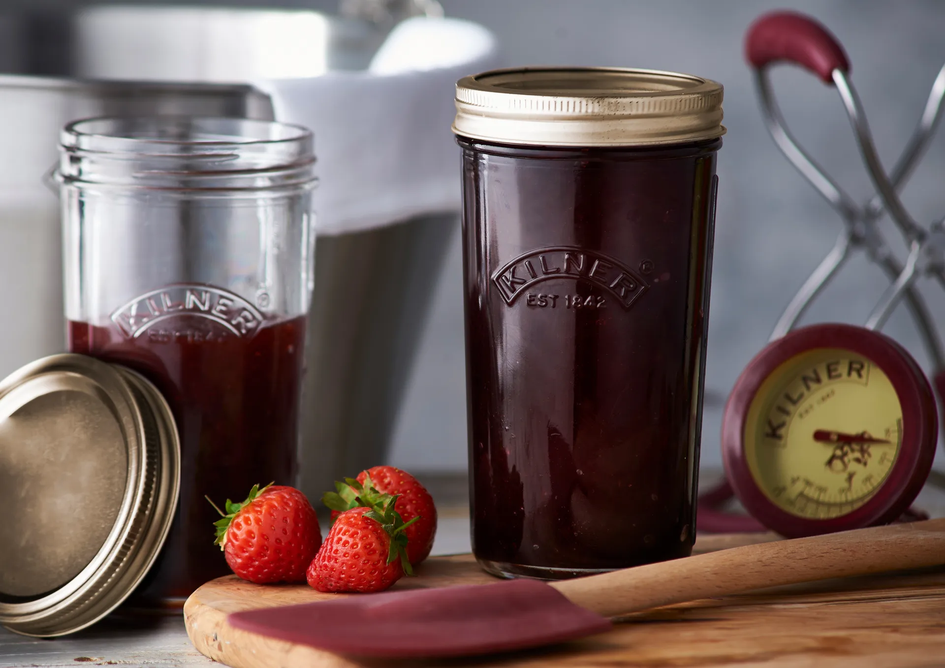 Kilner WIDE konservburk, Klar-guld, 0,5 L Kilner