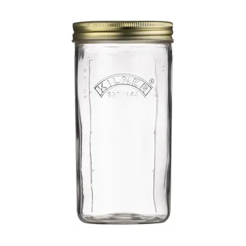 Kilner WIDE konservburk - Klar-guld, 1 L - Kilner