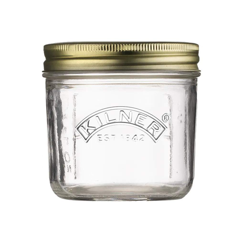 Kilner WIDE konservburk, Klar-guld, 200 ml Kilner