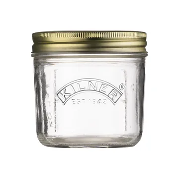 Kilner WIDE konservburk - Klar-guld, 200 ml - Kilner