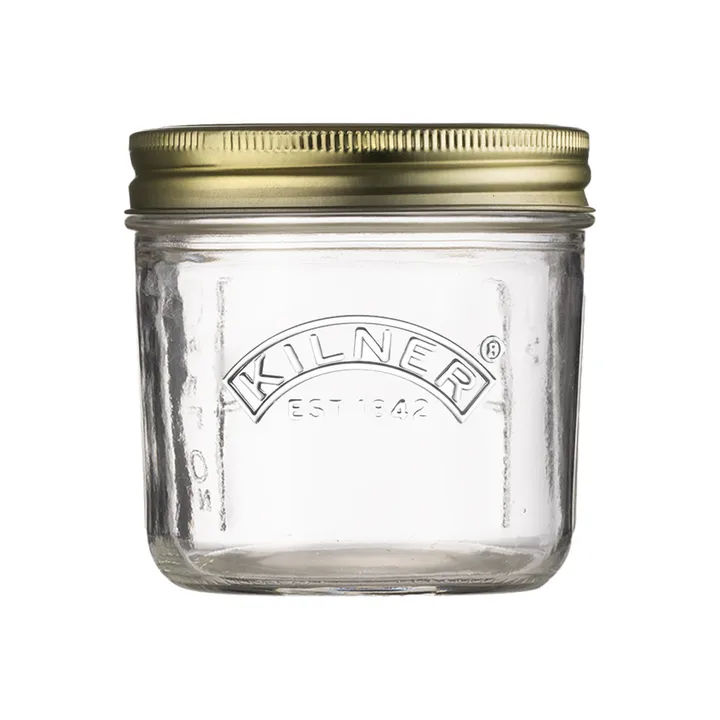 Kilner WIDE konservburk - Klar-guld, 200 ml - Kilner