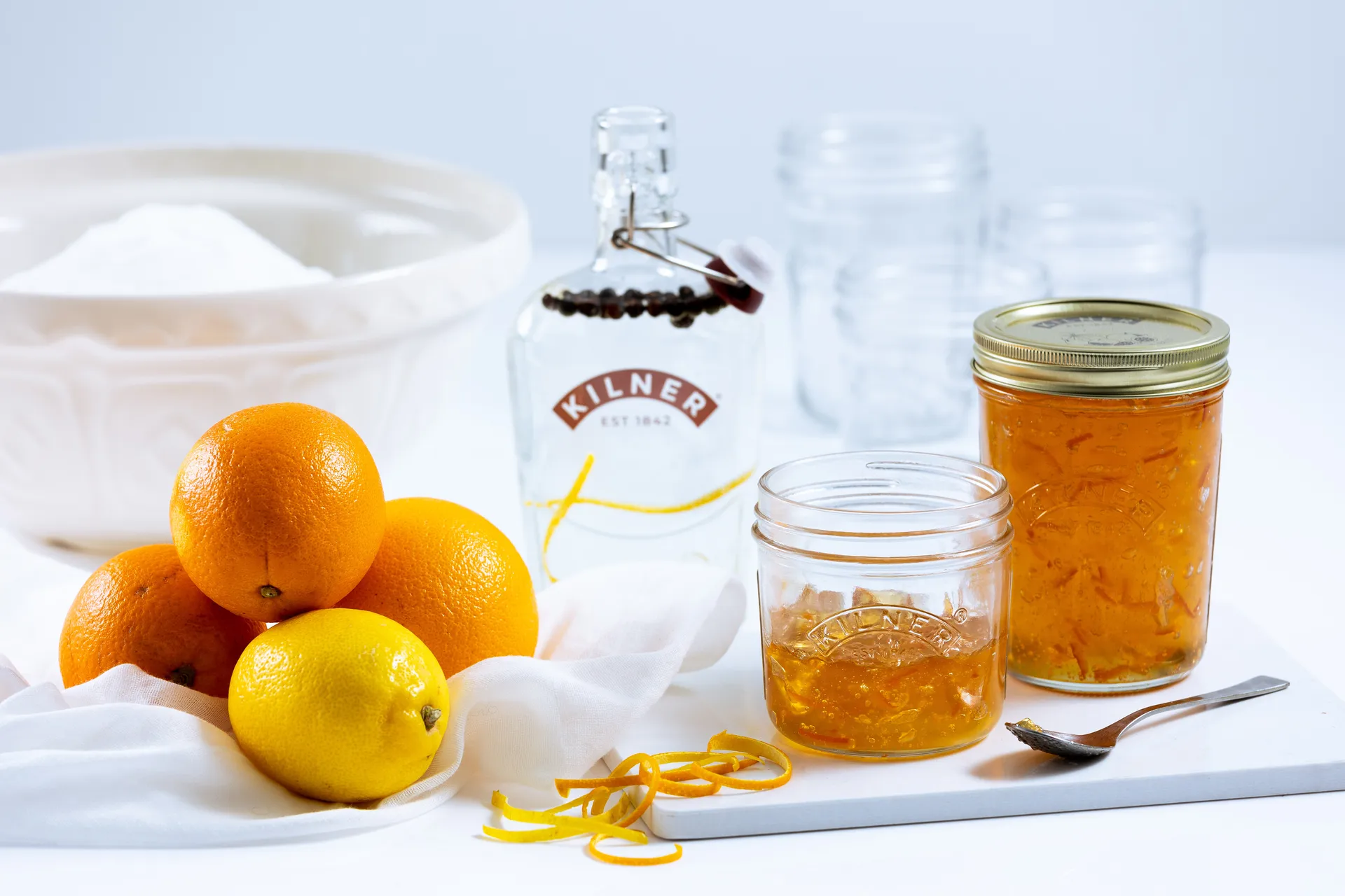 Kilner WIDE konservburk, Klar-guld, 200 ml Kilner