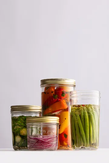 Kilner WIDE konservburk - Klar-guld, 200 ml - Kilner