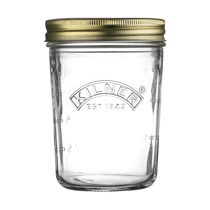 Kilner WIDE konservburk - Klar-guld, 350 ml - Kilner