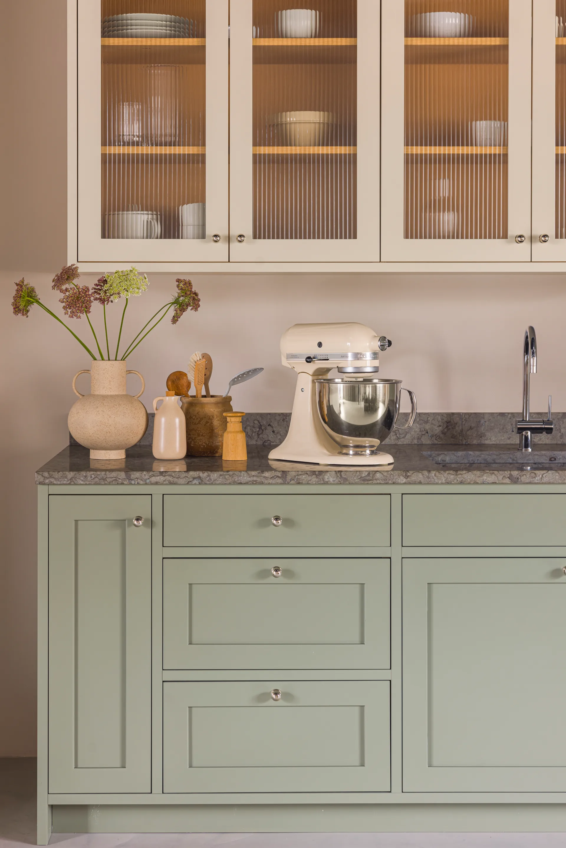 Artisan 5KSM125 köksmaskin 4,8 L, Almond cream KitchenAid