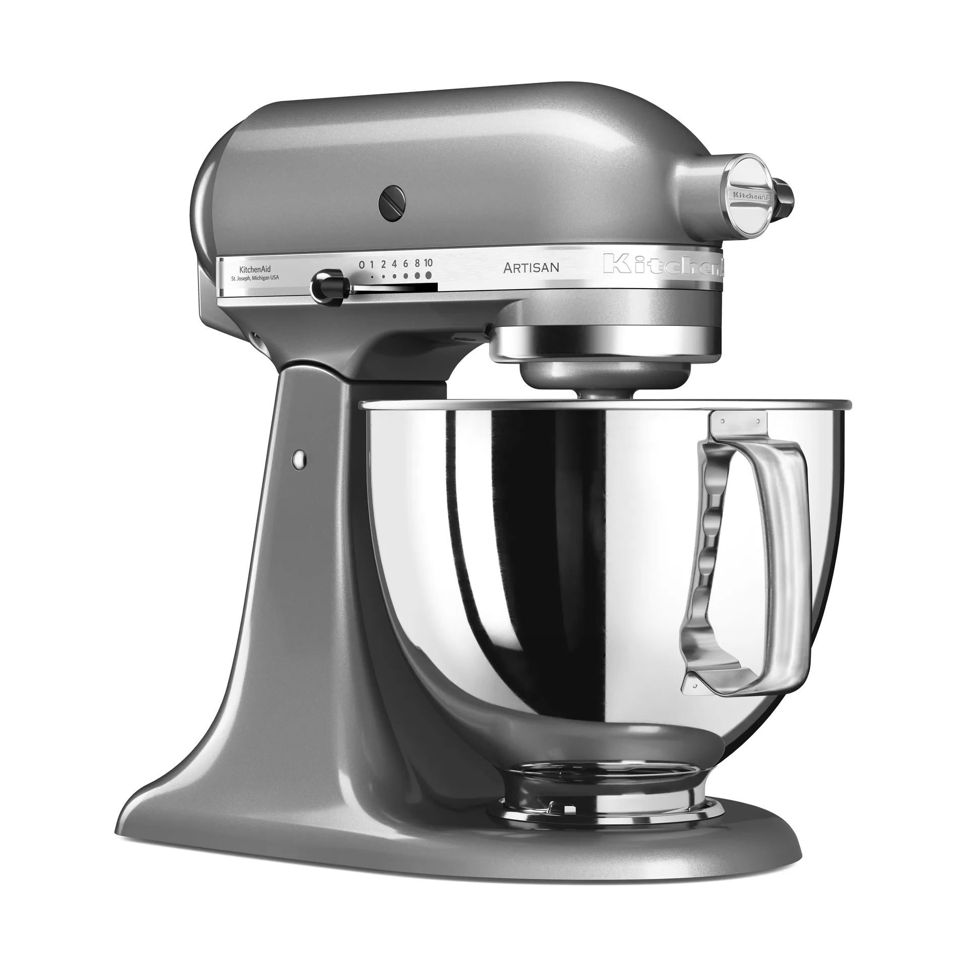 Artisan 5KSM125 köksmaskin 4,8 L, Contour silver KitchenAid