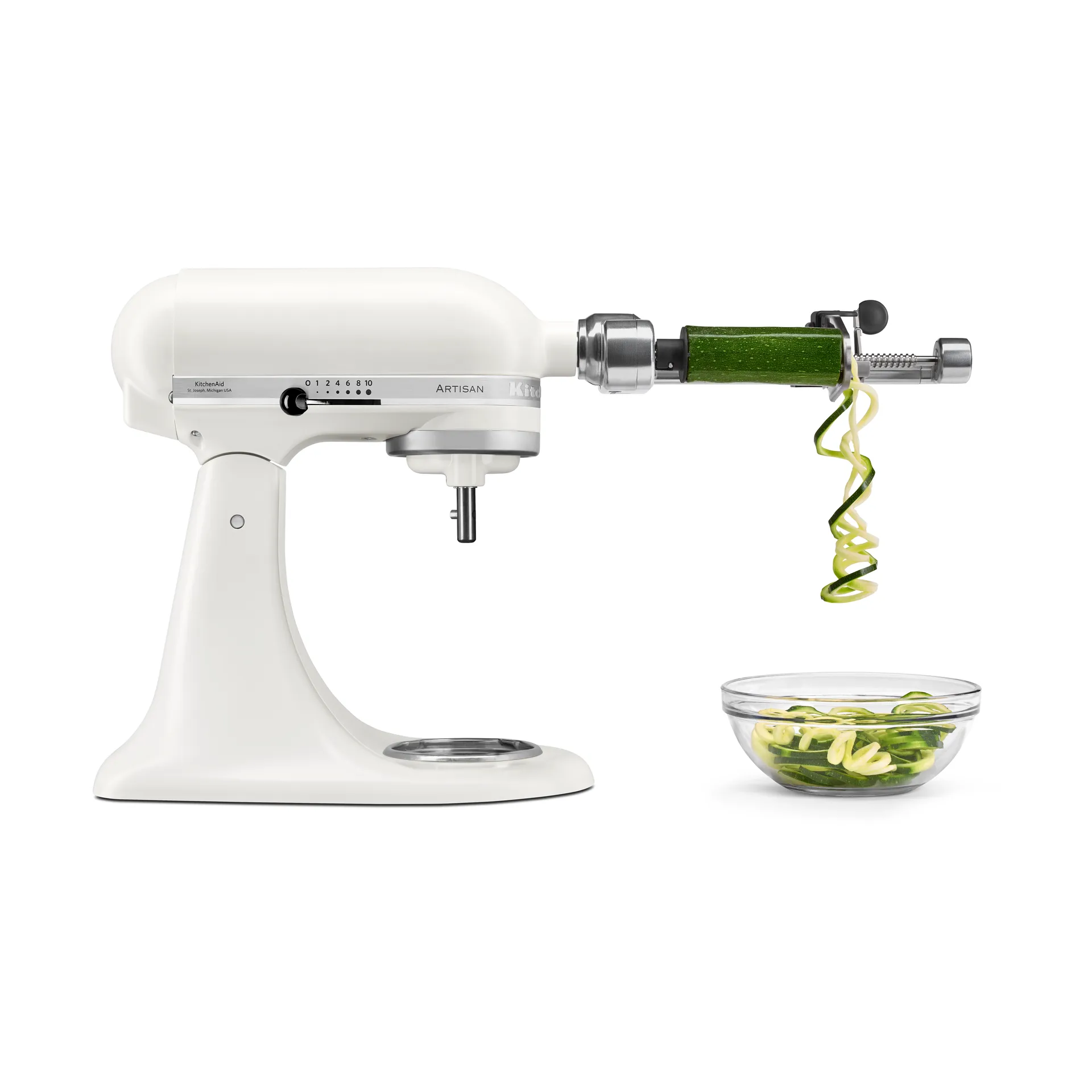 Artisan 5KSM175 köksmaskin med extra tillbehör 4,8 L, Porcelain white KitchenAid