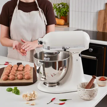 Artisan 5KSM175 köksmaskin med extra tillbehör 4,8 L - Porcelain white - KitchenAid