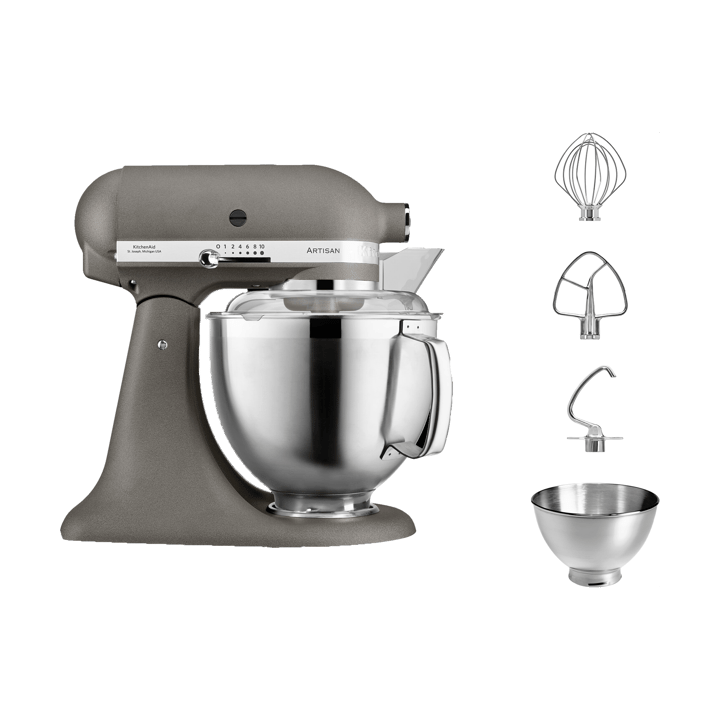 Artisan 5KSM185 köksmaskin premium 4,8 L, Imperial grey KitchenAid