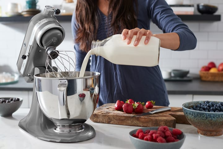 Artisan 5KSM185 köksmaskin premium 4,8 L, Medallion silver KitchenAid