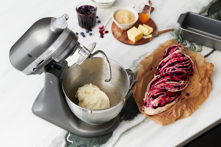 Artisan 5KSM185 köksmaskin premium 4,8 L, Medallion silver KitchenAid