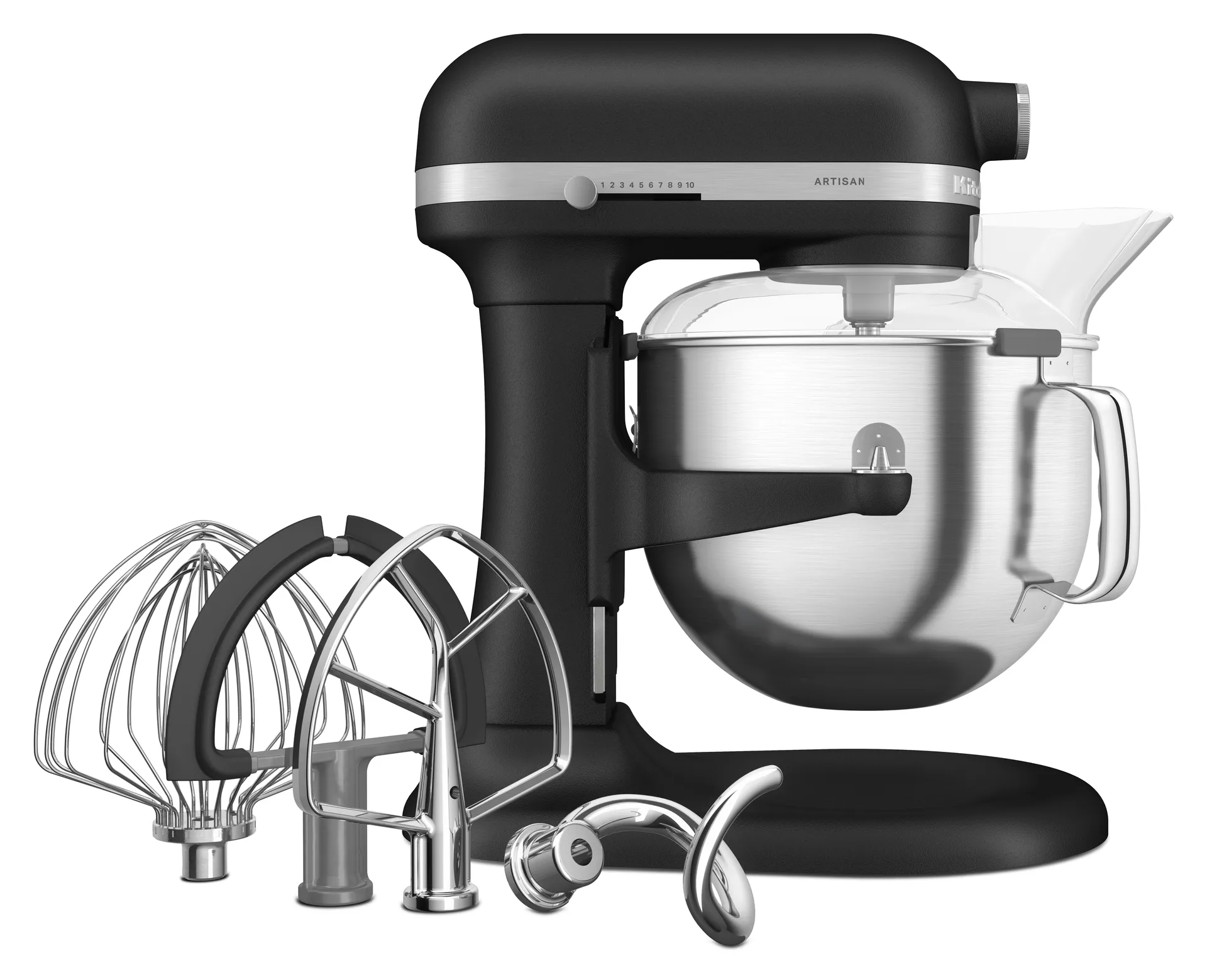 Artisan 5KSM70 köksmaskin med lyftarm 6,6 L, Cast iron black KitchenAid
