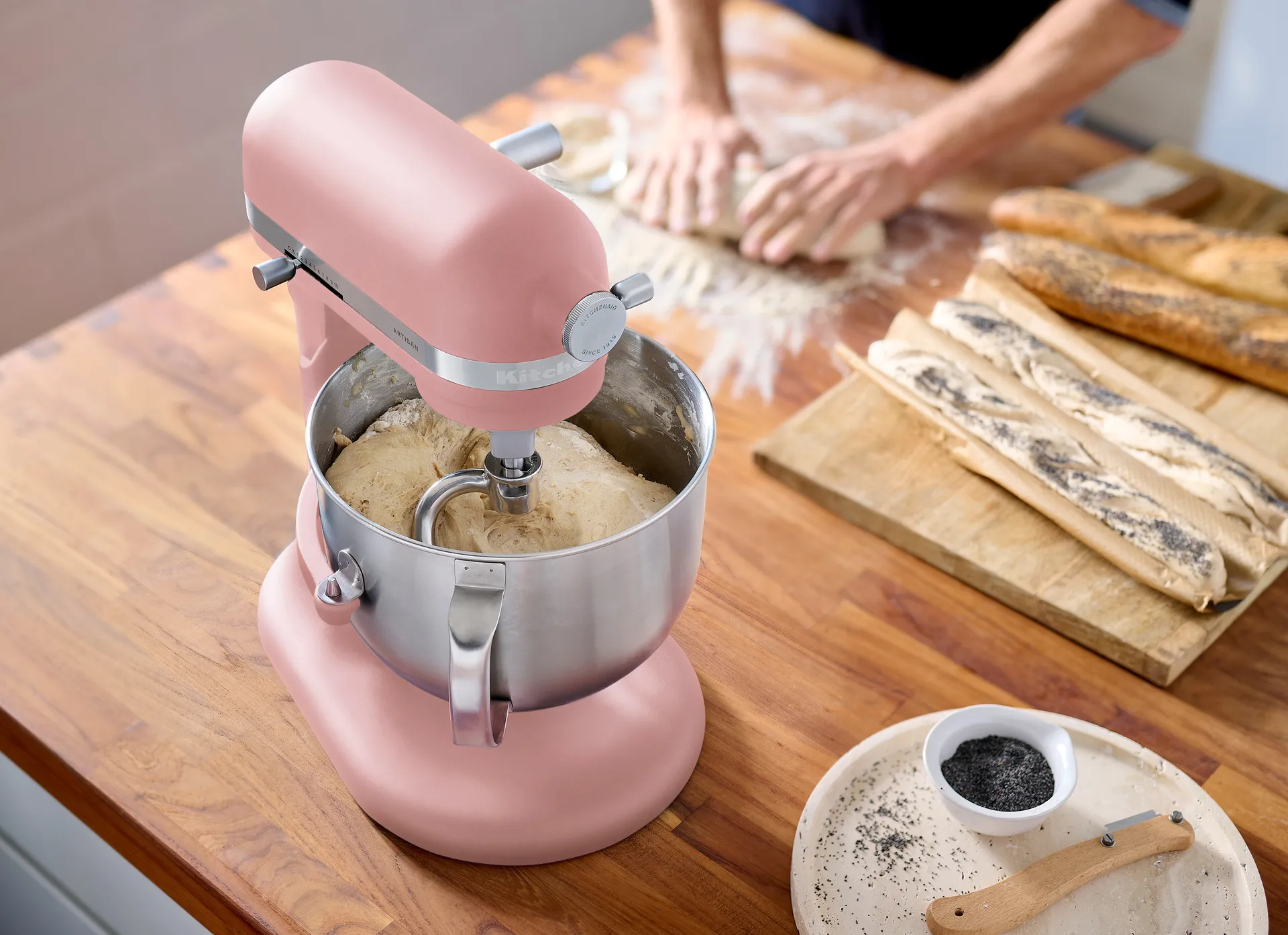 Artisan 5KSM70 köksmaskin med lyftarm 6,6 L, Dried rose KitchenAid