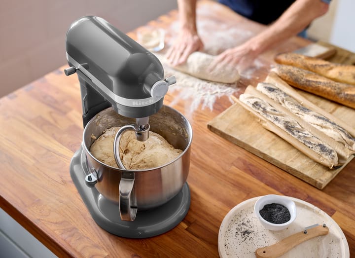 Artisan 5KSM70 köksmaskin med lyftarm 6,6 L, Medallion silver KitchenAid