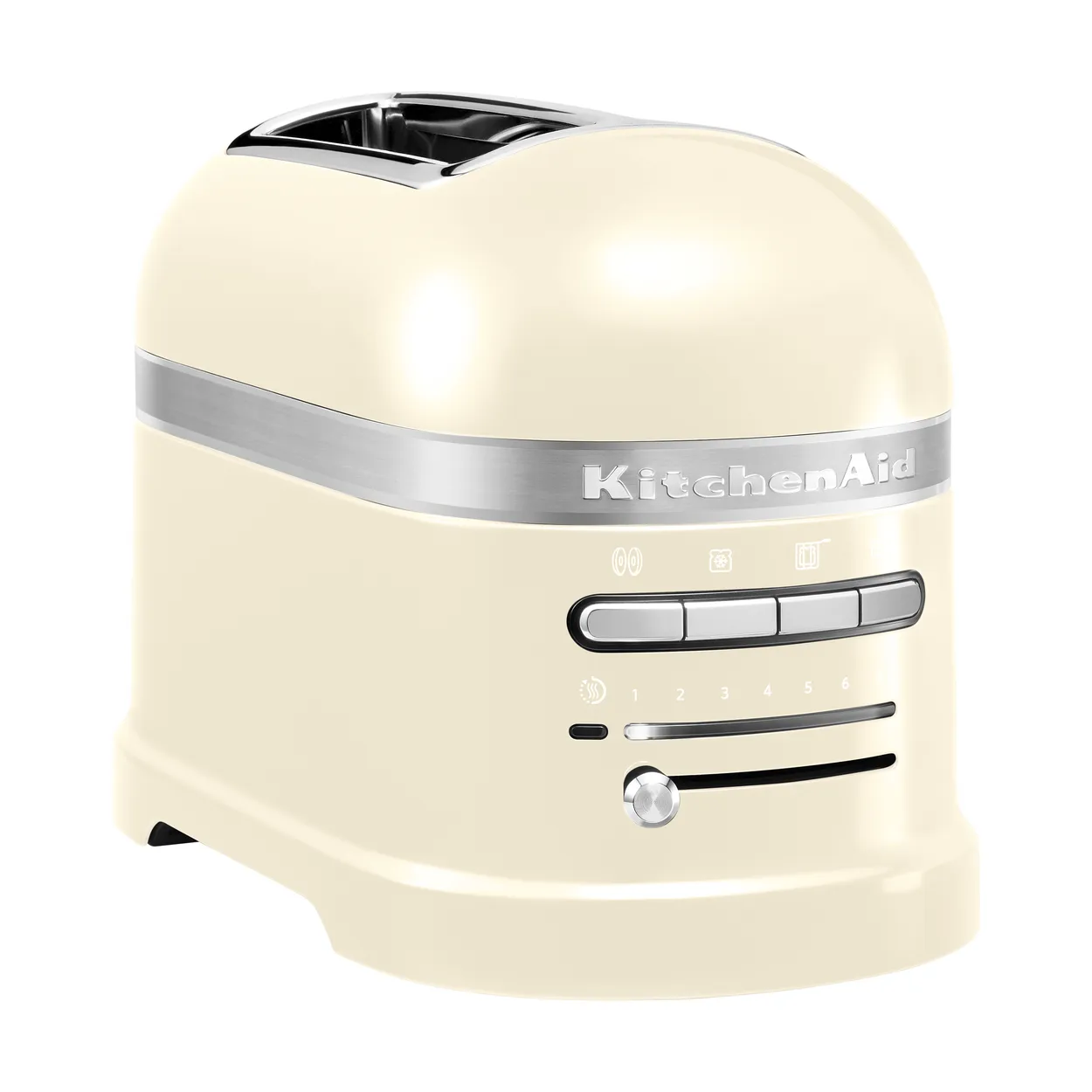 KitchenAid Artisan brödrost 2 skivor Almond cream | Skandinavisk Design | Brödrostar | Vit