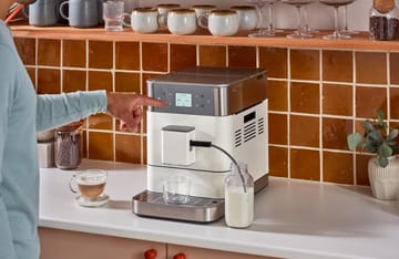 KitchenAid automatisk espressomaskin KF6 - Porcelain white - KitchenAid