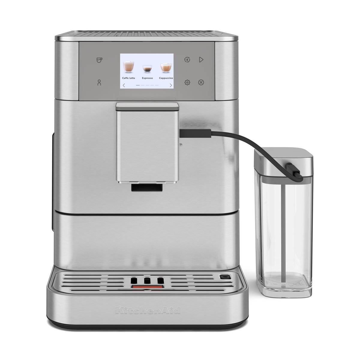 KitchenAid automatisk espressomaskin KF7 Stainless steel