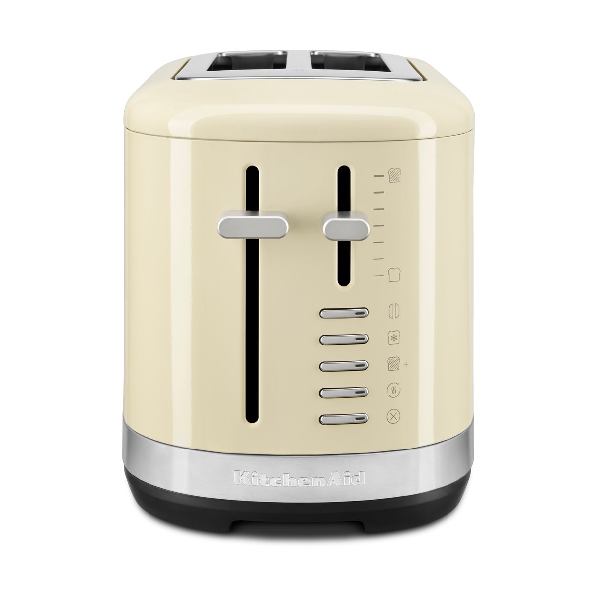 KitchenAid brödrost 2 skivor Almond cream | Skandinavisk Design | Brödrostar | Vit