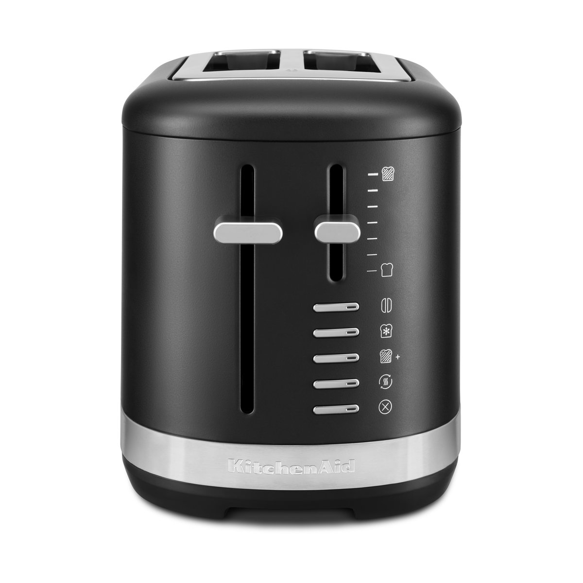 KitchenAid brödrost 2 skivor Black matte | Skandinavisk Design | Brödrostar | Svart