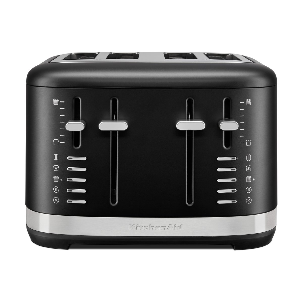 KitchenAid brödrost 4 skivor Black matte | Skandinavisk Design | Brödrostar | Svart